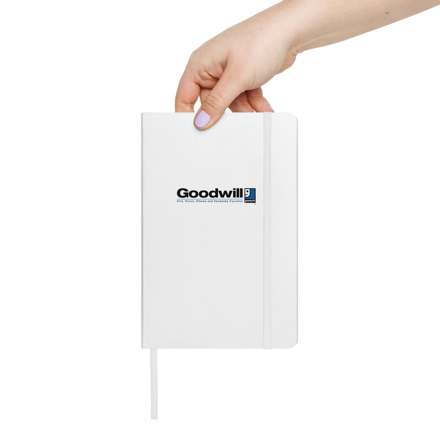 Hardcover bound notebook